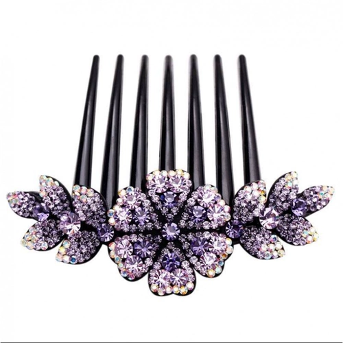 Нескользящая заколка для волос, шпильки для волос, аксессуар для волос, китайская шпилька, в цветочек, в корейском стиле