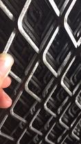 Steel plate mesh Metal plate mesh Diamond mesh Iron plate mesh Steel plate expansion mesh Red steel plate protective mesh