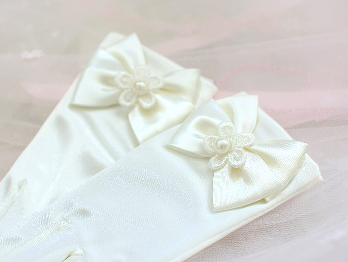 Gants pour fille en satin - Ref 2149807 Image 8