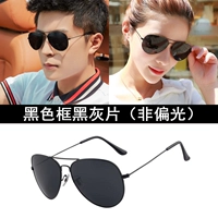 Не поляризованная черная рама черно-серая пленка