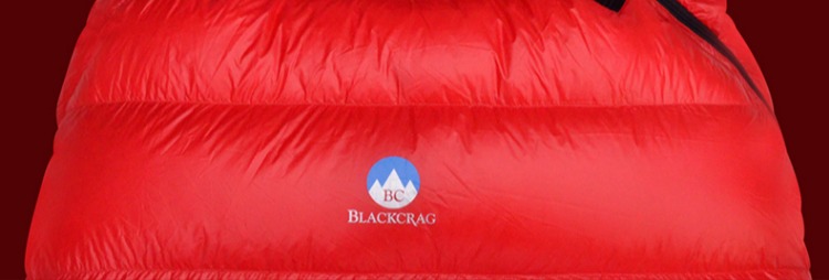 BlackCrag / Black Rock Light Fog Ngoài trời siêu nhẹ xuống túi ngủ 500g 700 Ngỗng trắng xuống -3 độ - Túi ngủ túi ngủ cho bé tiểu học