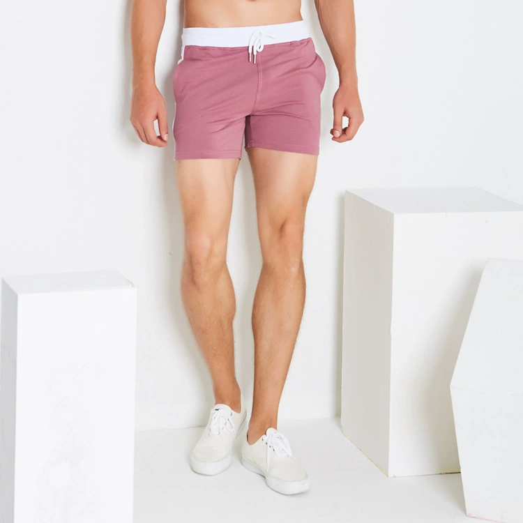 Quần short cotton thể thao nam ba quần thể thao quần thể dục bó sát chạy siêu ngắn gợi cảm