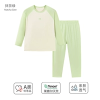 Зеленый маття [лиоцел-тенсел + комплект с рукавами реглан]