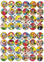 Nostalgic toy classic foreign painting picture film 708090 post-childhood card game God of War Part 2