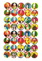 Nostalgic toy classic painting picture snapping 7080 post childhood puzzle card game New West Travel sequel