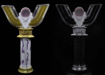 Alloy version of the sound luminous sound and light god light rod Ultraman transformer Spark prism CY version non-PB