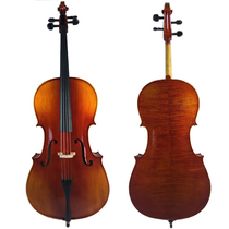 High-end hand-painted maple spruce tiger pattern performance cello