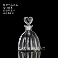 Флуоресцентное зеленое сердце в форме тыквы плоского дна