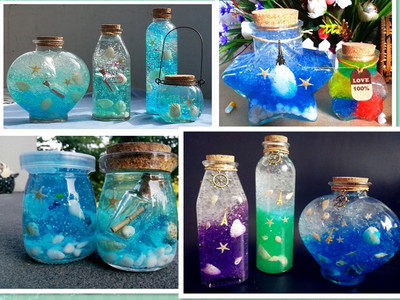 DIY Stars Empty Bottle Stars Cloud Bottle Rainbow Bottle Lucky Bottle Marine Bottle Finished Creative Birthday Gift Valentine's Day