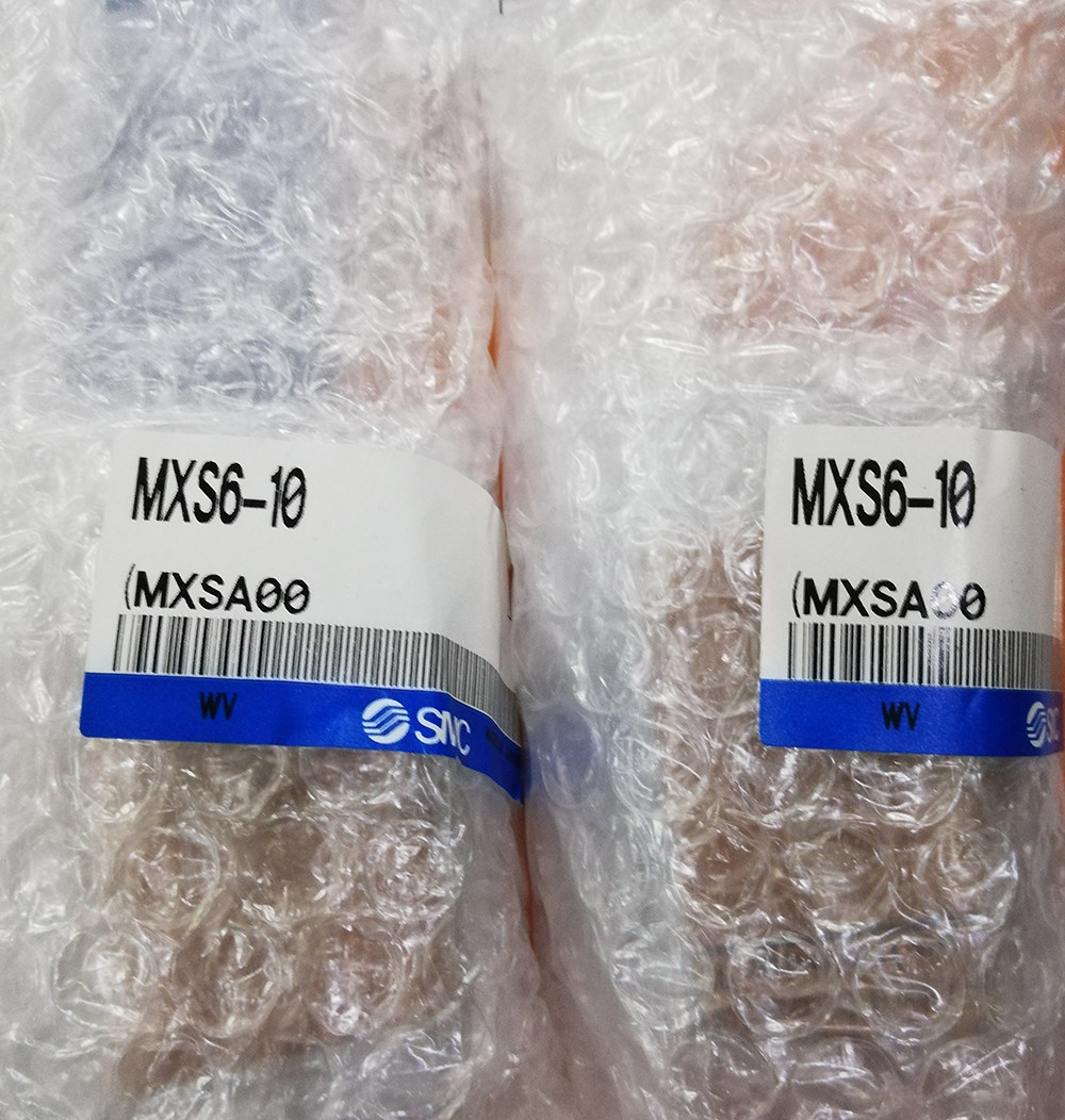 SMC MXQ6-20 30AS MXS6-10 Slide Cylinder Fake 10