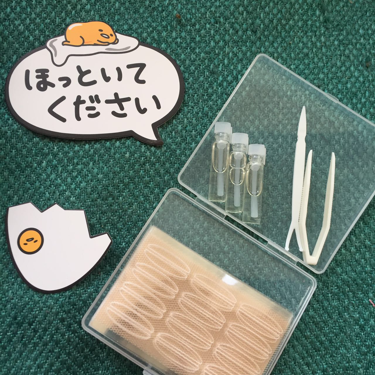 镂空款网纱状蕾丝双眼皮贴240贴隐形炒鸡自然包邮带胶水3瓶