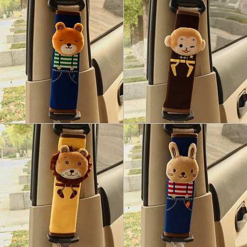 Мультяшный милый ремень безопасности, креативные длинные мягкие бретели