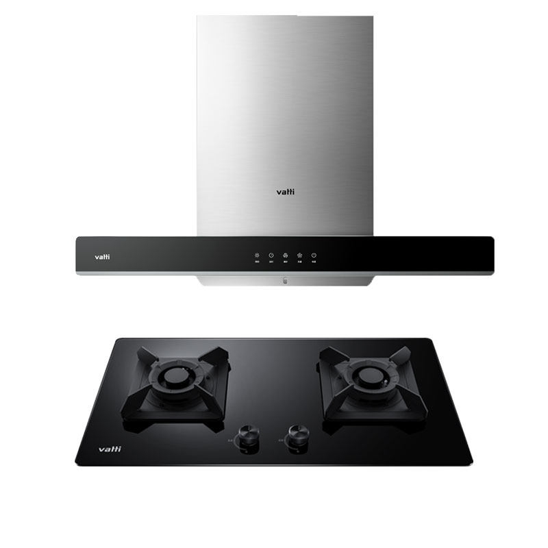 Vatti Wadi i11109 i10052B European top suction suction smoking fume cooker gas cooker package