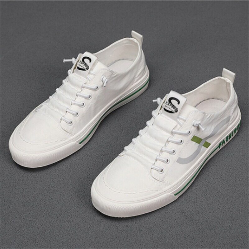 Hong Kong Tide Supreme Small White Shoes Han Lazy Lazy Footwear Sleeping Tide Shoes flat heels