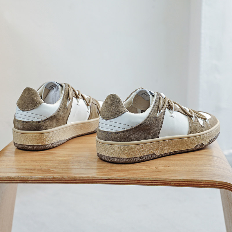 Hong Kong Supreme with the same tide brand Japanese trend small white shoes men's shoes sports shoes explosion style retro moral training shoes