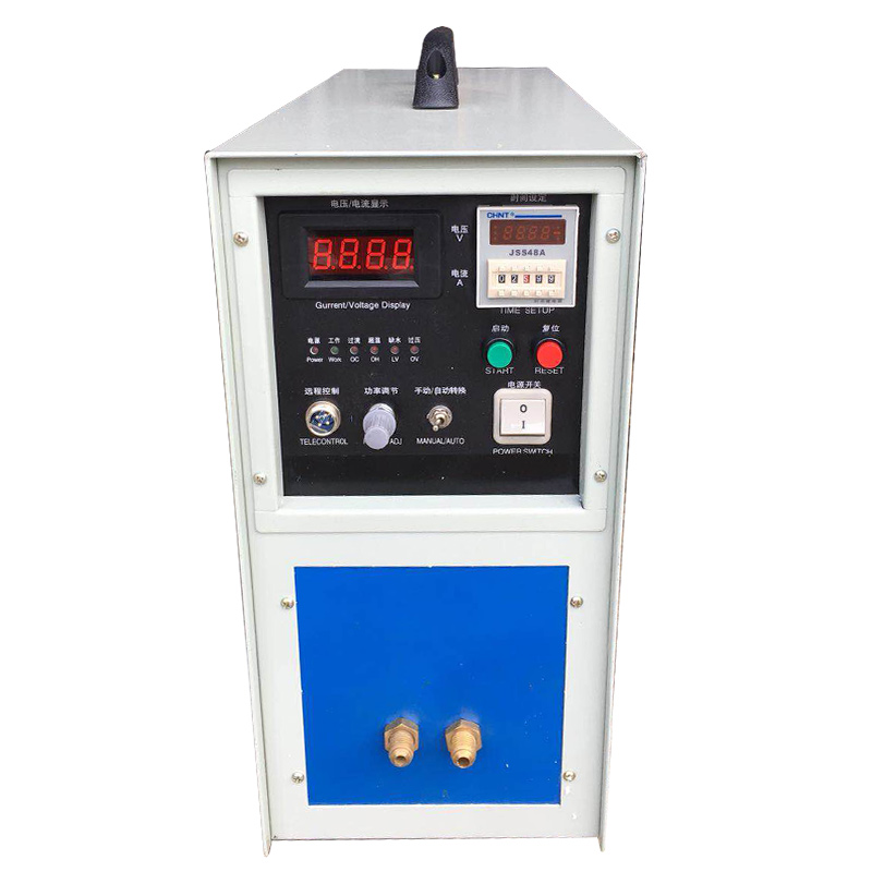 High frequency induction heating machine gear quenching equipment copper pipe brazing handheld welding machine metal annealing heat treatment