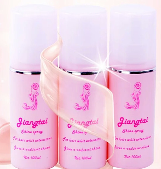 Wig care liquid special suit anti-manic dolls free of washout smooth and smooth real hair nutrient solution repairing real hair short hair