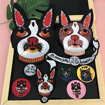 2018 Spring Explosive Embroidery Cat and Dog Cloth Patch Clothes Bag Decoration DIY Accessories Patch