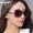 Kính râm nữ 2019 nữ mới lái kính râm phân cực thủy triều mặt tròn chống tia UV phiên bản Hàn Quốc của kính đỏ