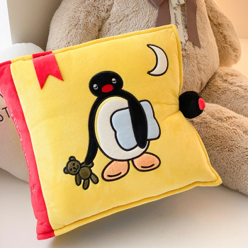 Pingu storybook creative sofa pillow