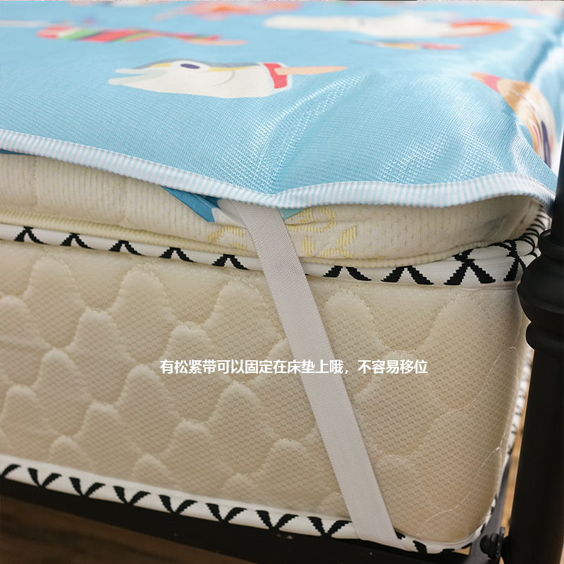 [Lưu trữ] Original Toyama, Toyama đáng yêu bộ ba hầm chứa nước đá băng lụa mat ba mảnh có thể gập lại - Thảm mùa hè chieu dieu hoa