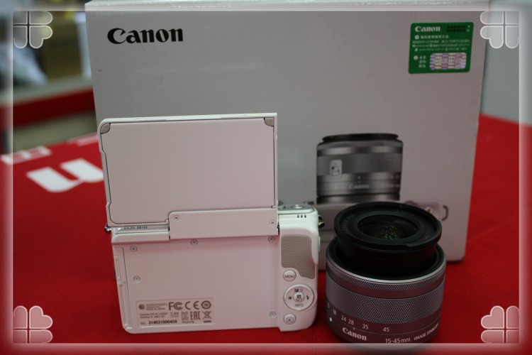 Máy ảnh Canon M10 kit (15-45mm) máy ảnh DSLR siêu nhỏ M10 (15-45mm) máy ảnh dưới 10 triệu