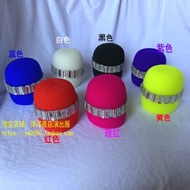 Nightclub bar performance singer microphone thickened diamond-encrusted windshield pop-proof sponge microphone cover microphone cover