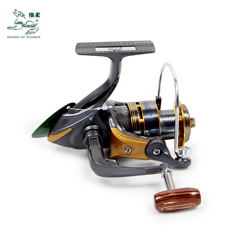Wolf King Fishing Wheel Yellow Rock Island 6000 Front Unloading Force 10 Bearings Full Metal Wire Cup Winder Sea Rod Luja Throw Rod