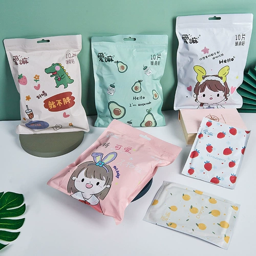 Мультяшные детские согревающие наклейки, зимняя удерживающая тепло освежающая наклейка