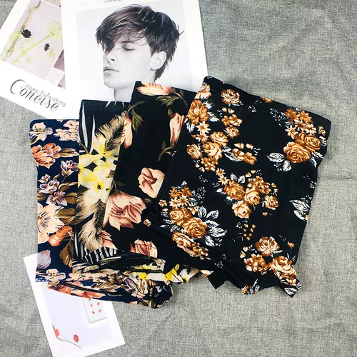 Шелковые летние тонкие дышащие трусы