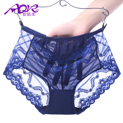 4条装性感内裤女100%全纯棉裆蕾丝超薄火辣网纱无痕大码中低腰夏-tmall.com天猫 4条装性感内裤女100%全纯棉裆蕾丝超薄火辣网纱无痕大码中低腰夏-tmall.com天猫
