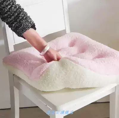 Rattan chair seat cushion square small cushion children's office chair winter thick student cushion household products