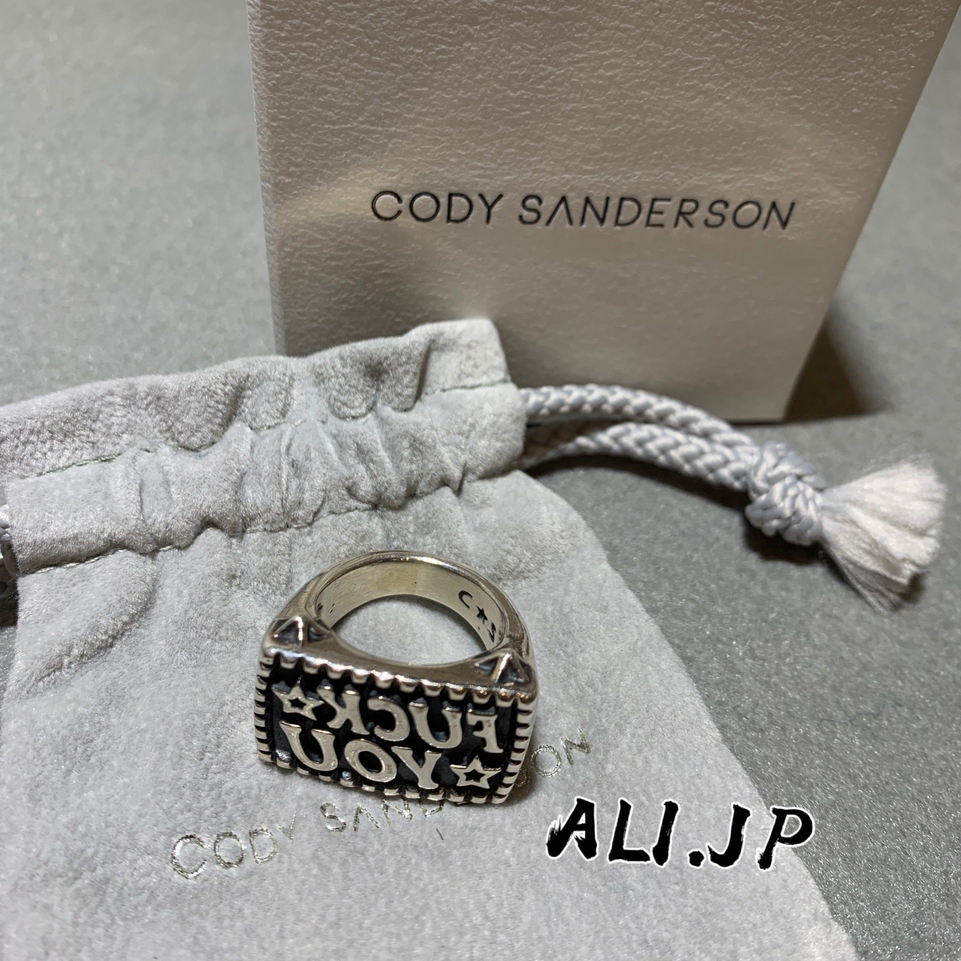 コディサンダーソン　FUCK YOU RING FY RING CLASSIC コディサンダーソンFUCK YOU RING FY RING CLASSIC