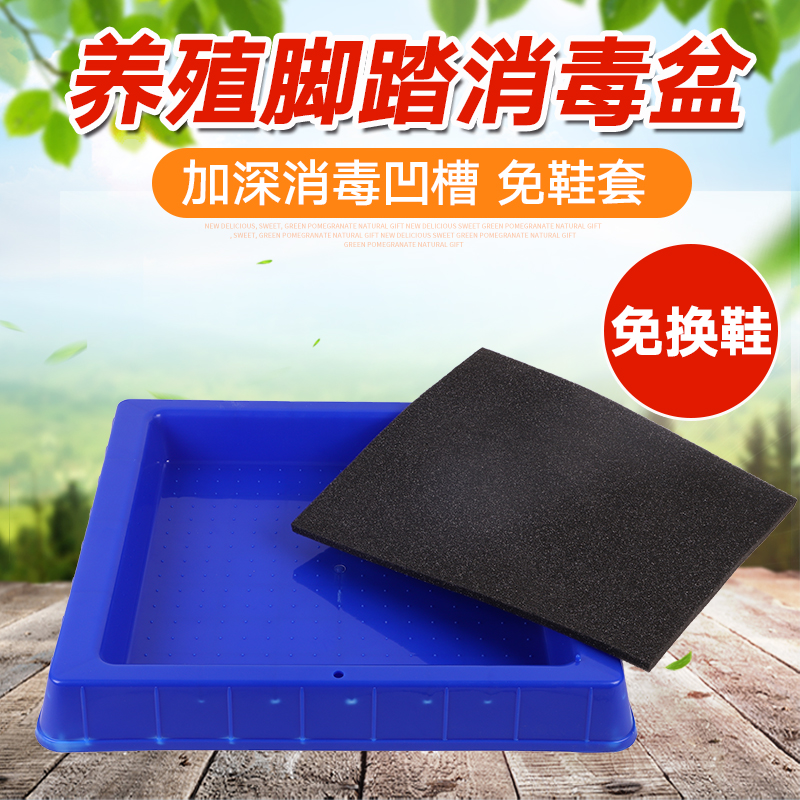Shoe disinfection pool sole disinfection groove disinfecting foot pedal farm pig farm special disinfection shoe box farm
