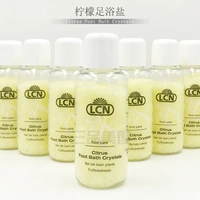 Sản phẩm chăm sóc chân LCN chính hãng của Đức LCN Lemon Foot Bath Salt 100g kem dưỡng ẩm tay chân