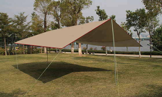 Extra large canopy outdoor awning sun protection UV canopy tent camping multi-person rainproof shelter 6-8 people