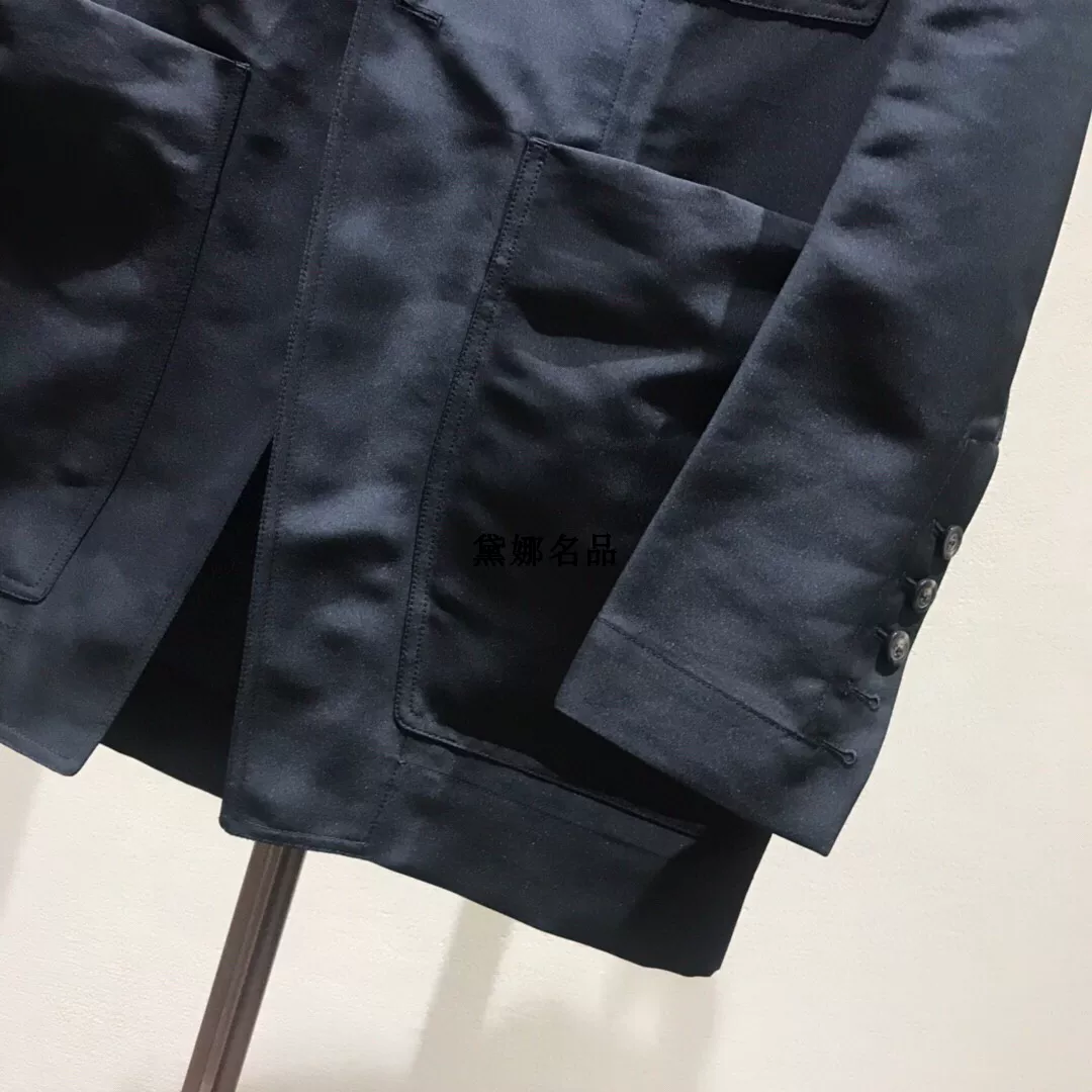 [Оригинал в наличии Rick Owens 21SS главная линия средняя длинная свободная мужской пиджак RU21S6723]