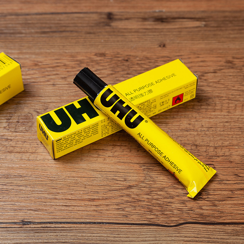 Domestic 20ML UHU Universal glue Transparent and strong rubber Metal ceramic plastic model glue