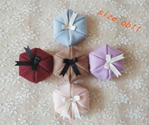  ob11 Hat woolen beret hexagonal hat bow decoration