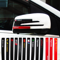 Thickened door anti-collision sticker door border anti-scratch strip rearview mirror protection patch Universal car anti-collision trim strip