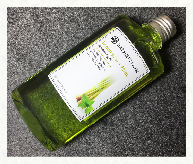 Thai Bath & Bloom Lemongrass Chăm sóc toàn thân 3 phần Chăm sóc da Sữa tắm Gel dưỡng da toàn thân dưỡng thể