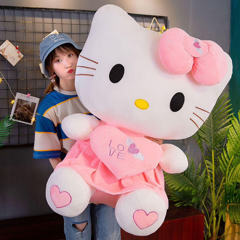 кукла Hello kitty плюшевая игрушка тряпичная кукла hello kt кукла девочка спящая подушка подарок на день рождения