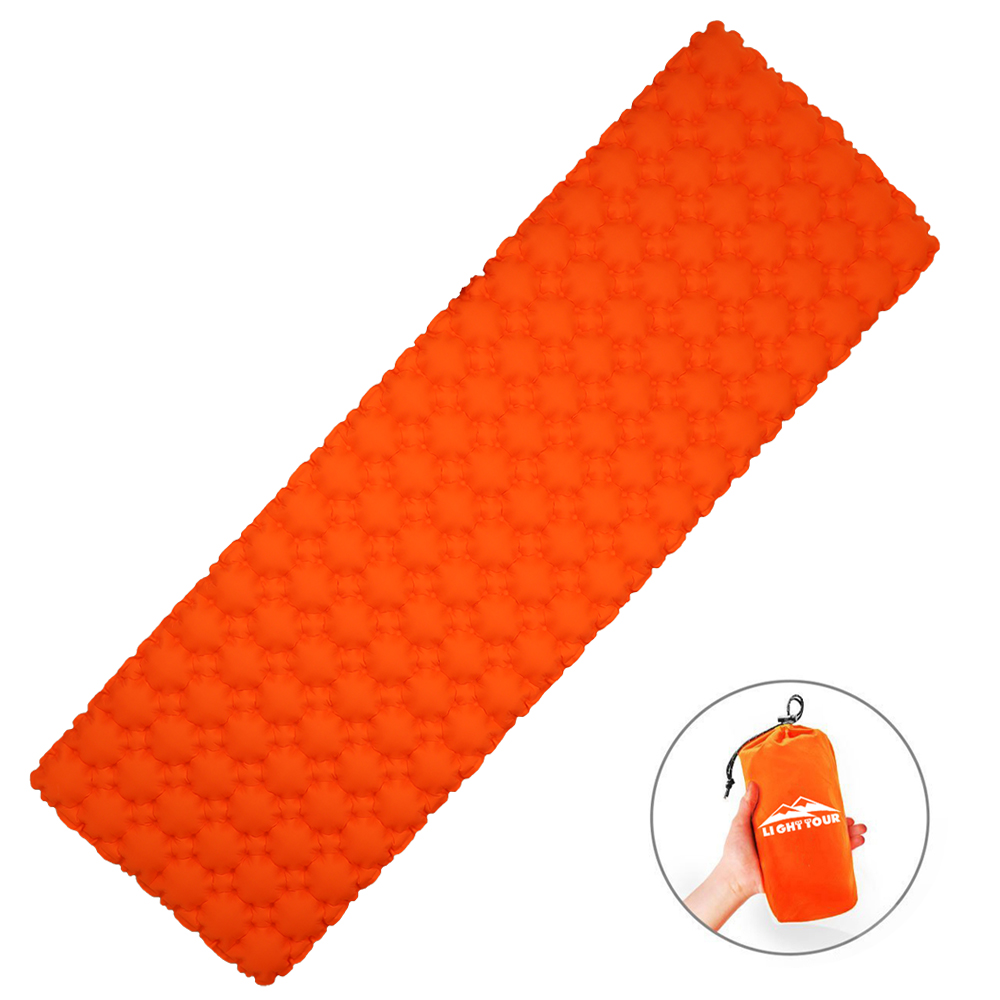 Cách nhẹ bơm đệm ngoài trời lều ngủ pad siêu nhẹ TPU di động tổ ong xác ướp mat cắm trại - Thảm chống ẩm / Mat / Gối chiếu ngủ văn phòng