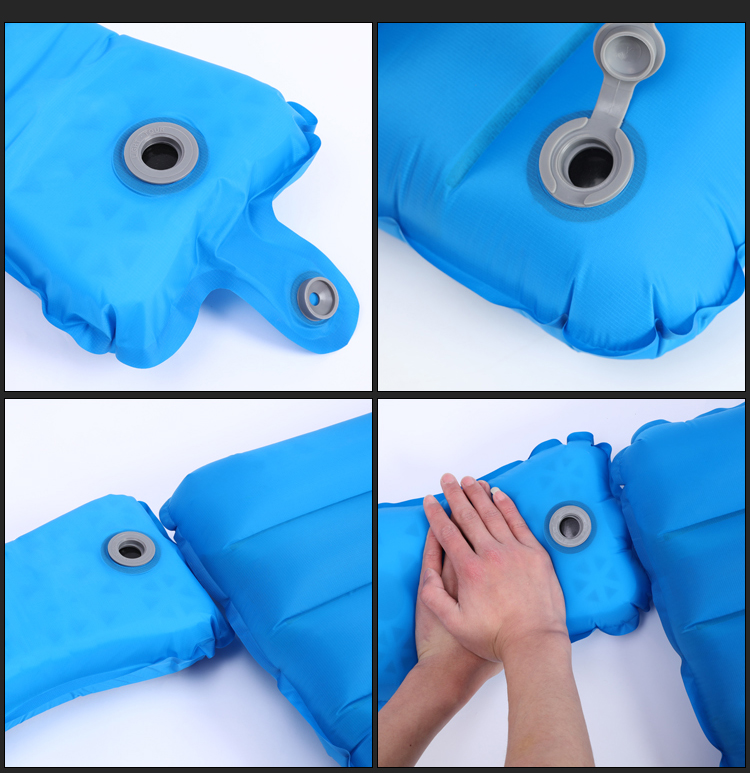 Cách nhẹ đệm bơm hơi ngoài trời lều ngủ pad dày chống ẩm sàn mat cắm trại mat di động siêu nhẹ đệm không khí tấm người - Thảm chống ẩm / Mat / Gối thảm xốp cho bé