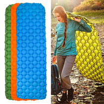 Inflatable mat Outdoor tent sleeping mat Single thickened can be spliced Ultra-lightweight portable egg nest groove moisture proof mat Camping mat