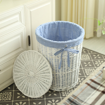 Storage basket basket basket basket cloth soft baby dirty clothes basket products rattan clothes wooden hotel breathable