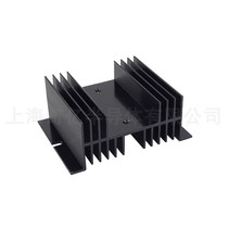 Semiconductor power module radiator heat sink suitable for natural cooling 30A-40A air-cooled 100A