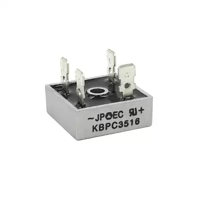 KBPC3516 single-phase full-wave rectifier Bridge KBPC35A1600V high-power rectifier Shanghai Qiyi