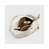 Кожаная вместительная и большая сумка через плечо, из натуральной кожи