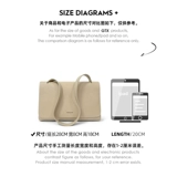 Оригинальная брендовая сумка через плечо, кожаная сумка на одно плечо, изысканный стиль, из натуральной кожи